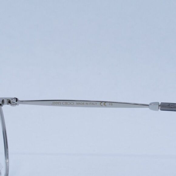 Jimmy Choo JC230 0YB7 00 Eyeglasses Silver 51mm Round Frame - Picture 7 of 9